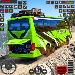 Bus Driving Euro Coach Bus icon